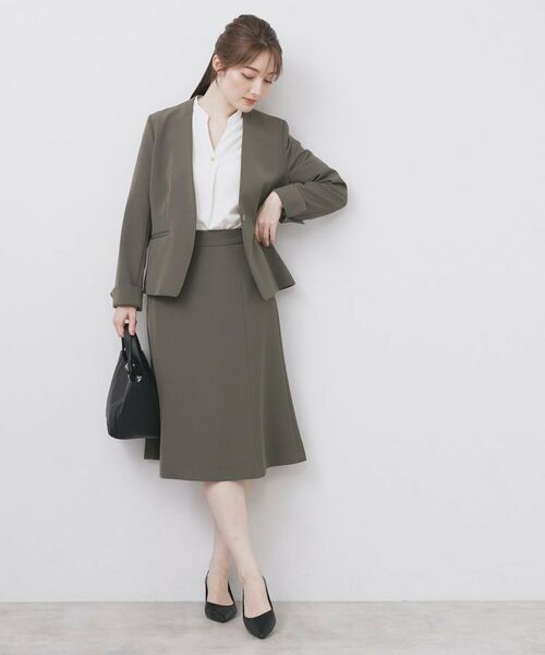 index / インデックス スカート | ストレッチフレアスカート/セットアップ対応【洗濯機洗い可/イージーアイロン/防シワ】 | 詳細10