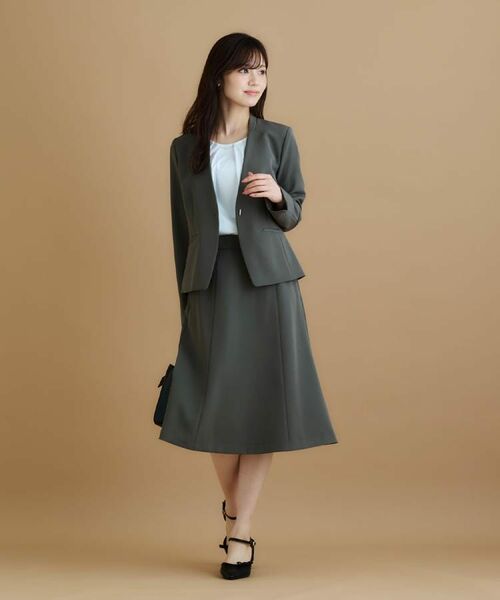 index / インデックス スカート | ストレッチフレアスカート/セットアップ対応【洗濯機洗い可/イージーアイロン/防シワ】 | 詳細14