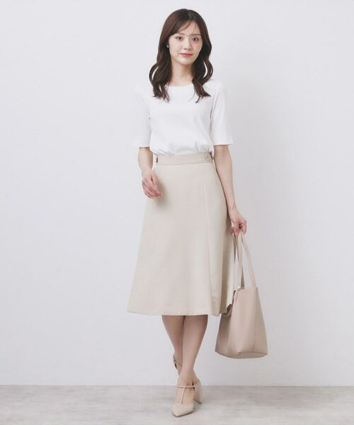 index / インデックス スカート | ストレッチフレアスカート/セットアップ対応【洗濯機洗い可/イージーアイロン/防シワ】 | 詳細18