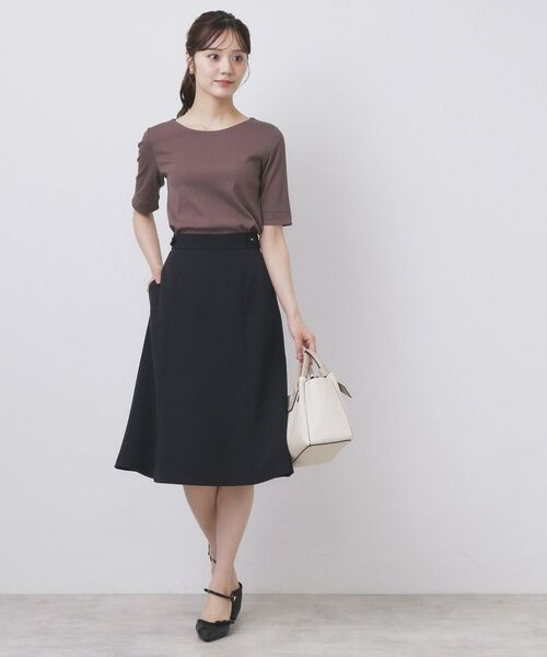 index / インデックス スカート | ストレッチフレアスカート/セットアップ対応【洗濯機洗い可/イージーアイロン/防シワ】 | 詳細24
