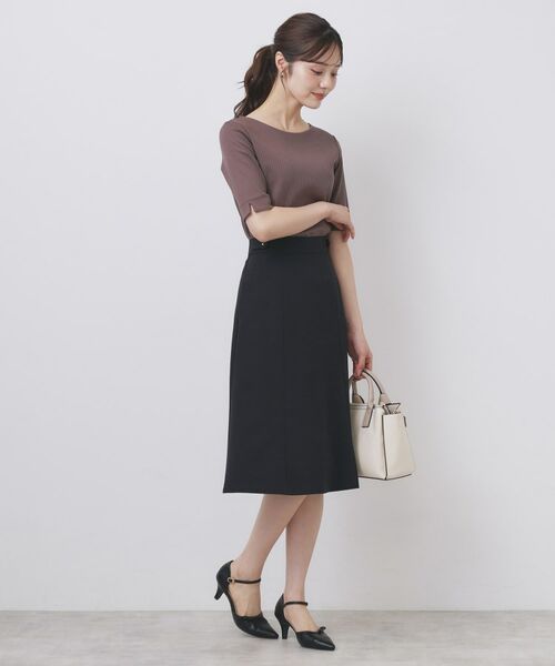 index / インデックス スカート | ストレッチフレアスカート/セットアップ対応【洗濯機洗い可/イージーアイロン/防シワ】 | 詳細25