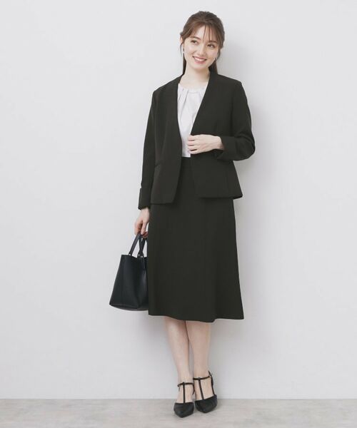 index / インデックス スカート | ストレッチフレアスカート/セットアップ対応【洗濯機洗い可/イージーアイロン/防シワ】 | 詳細4