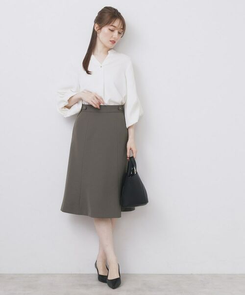 index / インデックス スカート | ストレッチフレアスカート/セットアップ対応【洗濯機洗い可/イージーアイロン/防シワ】 | 詳細8