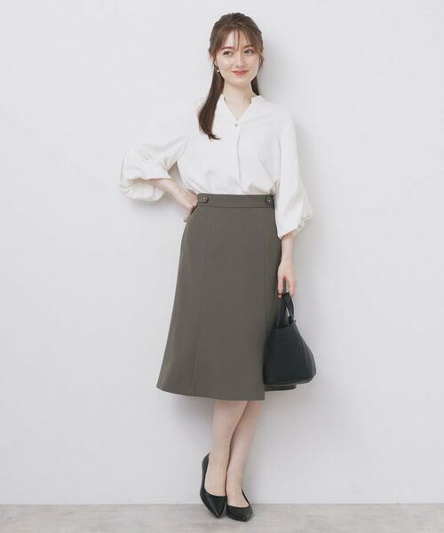 index / インデックス スカート | ストレッチフレアスカート/セットアップ対応【洗濯機洗い可/イージーアイロン/防シワ】 | 詳細9