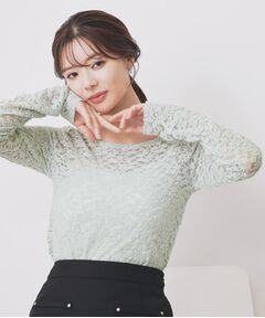 index / インデックス カットソー | モールレースシアートップス【洗濯機OK】