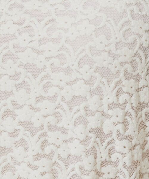 index / インデックス カットソー | モールレースシアートップス【洗濯機OK】 | 詳細4