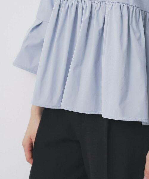 index / インデックス カットソー | ドッキングペプラムトップス【洗濯機洗い可】 | 詳細19