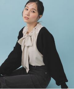 index / インデックス カーディガン・ボレロ | ボレロカーディガン【洗濯機OK抗ピル】