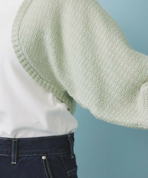 index / インデックス カーディガン・ボレロ | ボレロカーディガン【洗濯機OK抗ピル】 | 詳細22