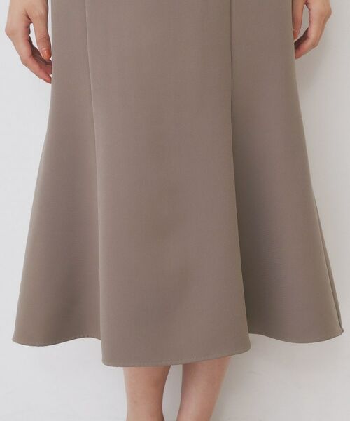 index / インデックス ミニ丈・ひざ丈ワンピース | ドッキングマーメイドフレアワンピース【洗濯機OK/イージーアイロン/防シワ】 | 詳細19