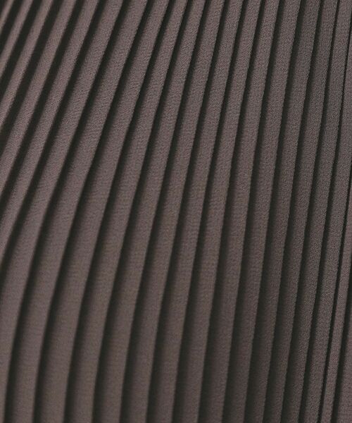 index / インデックス ミニ丈・ひざ丈ワンピース | 《5色展開/S-3Lサイズ》プリーツフレアワンピース【洗濯機OK/防シワ】 | 詳細10