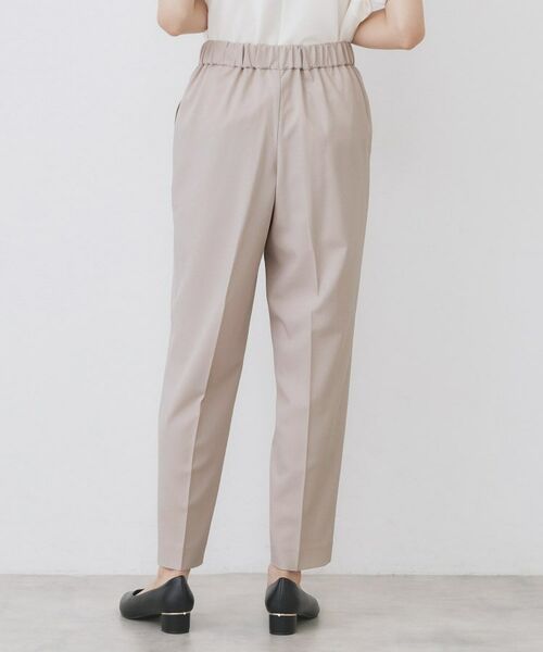 index / インデックス パンツ | ラメピンストライプイージーテーパードパンツ【洗濯機洗い可/ストレッチ】 | 詳細18