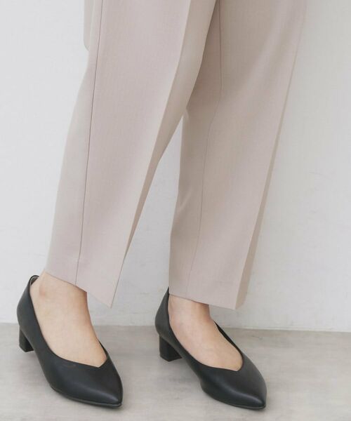 index / インデックス パンツ | ラメピンストライプイージーテーパードパンツ【洗濯機洗い可/ストレッチ】 | 詳細22