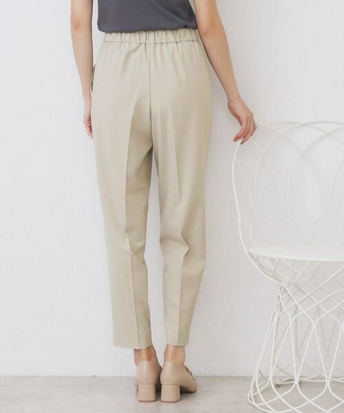 index / インデックス パンツ | ラメピンストライプイージーテーパードパンツ【洗濯機洗い可/ストレッチ】 | 詳細6