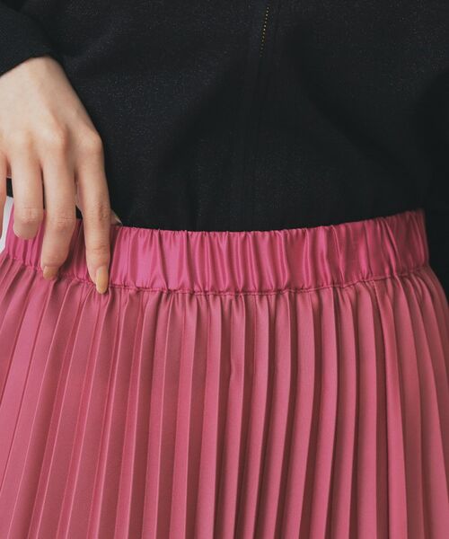 index / インデックス ロング・マキシ丈スカート | グラデーションプリーツスカート【洗濯機OK/防シワ】 | 詳細16