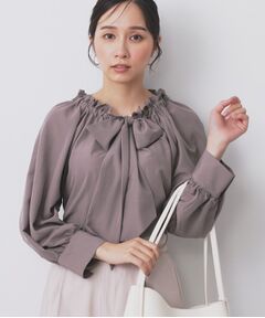 新品❣️フリルか素敵なブラウス wee9s ブラウス シャツ big collar frill blouse / 付け襟風