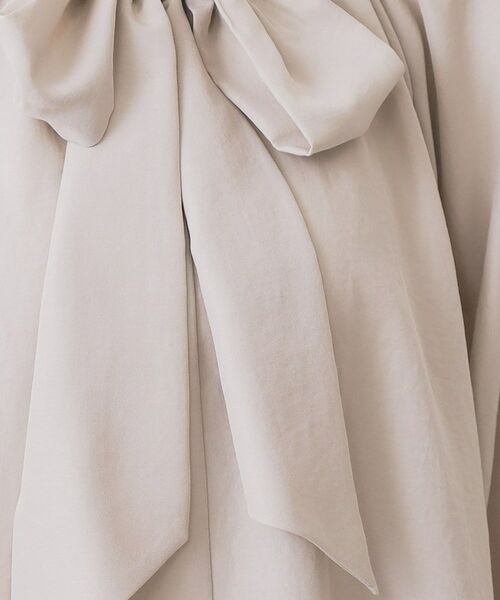 index / インデックス シャツ・ブラウス | ボウタイフリルギャザーブラウス【洗濯機OK】 | 詳細12