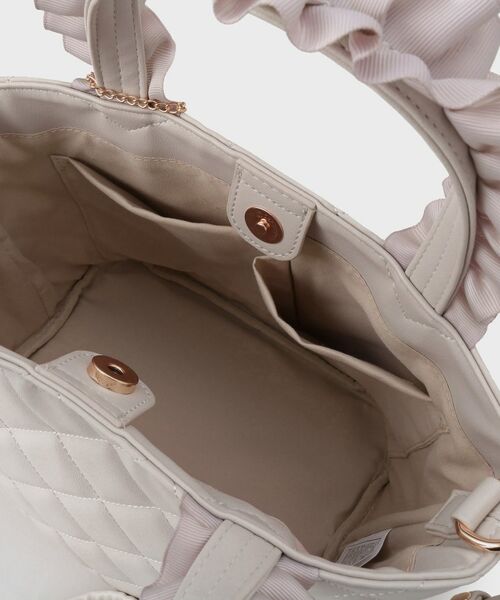 index / インデックス トートバッグ | 【2WAY】持ち手フリルキルティングトートバッグ | 詳細16