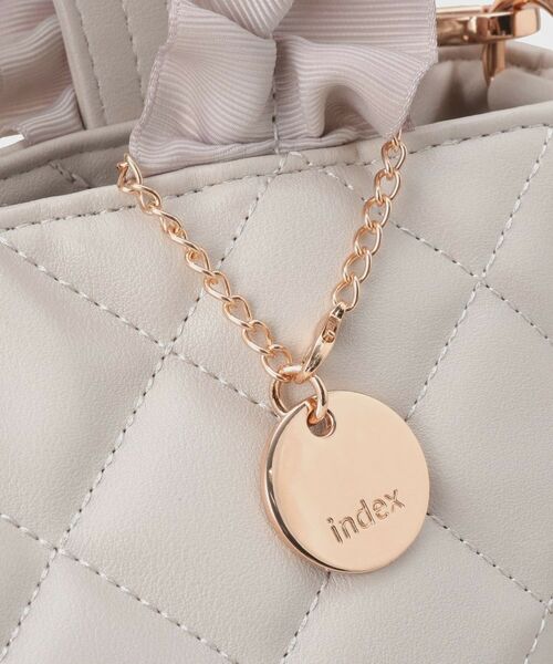 index / インデックス トートバッグ | 【2WAY】持ち手フリルキルティングトートバッグ | 詳細18