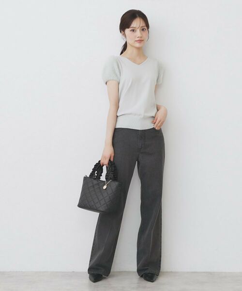 index / インデックス トートバッグ | 【2WAY】持ち手フリルキルティングトートバッグ | 詳細6