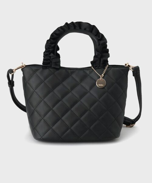 index / インデックス トートバッグ | 【2WAY】持ち手フリルキルティングトートバッグ | 詳細7