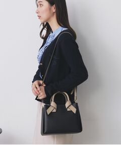 index / インデックス トートバッグ | 【2WAY】リボンハンドルミドルトートバッグ