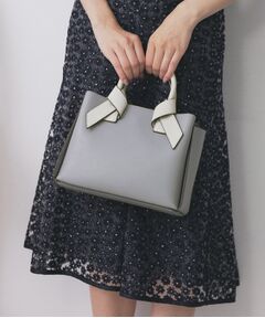 index / インデックス トートバッグ | 【2WAY】リボンハンドルミドルトートバッグ