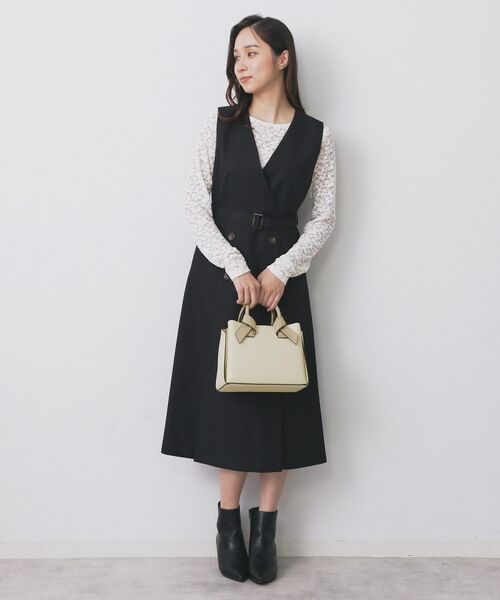 index / インデックス トートバッグ | 【2WAY】リボンハンドルミドルトートバッグ | 詳細6