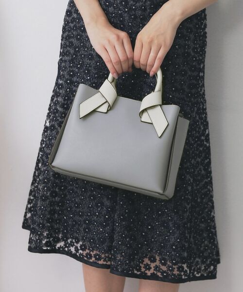 index / インデックス トートバッグ | 【2WAY】リボンハンドルミドルトートバッグ | 詳細9