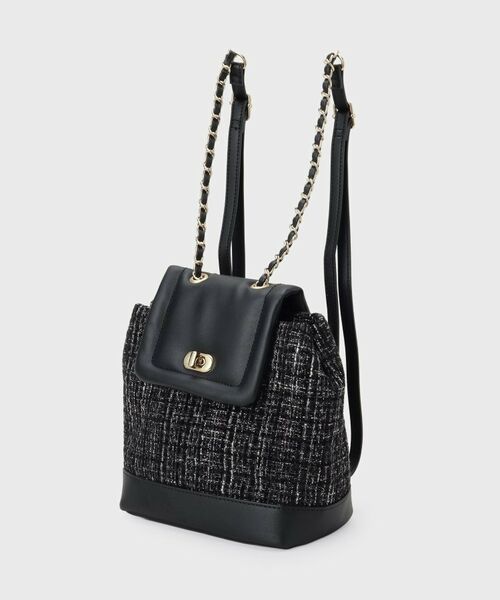 index / インデックス リュック・バックパック | 【長さ調整可能】ツイードミニリュック | 詳細5