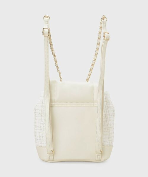 index / インデックス リュック・バックパック | 【長さ調整可能】ツイードミニリュック | 詳細9