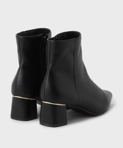 index / インデックス ブーツ（ショート丈） | 【抗菌防臭】レザー調スムースショートブーツ | 詳細6