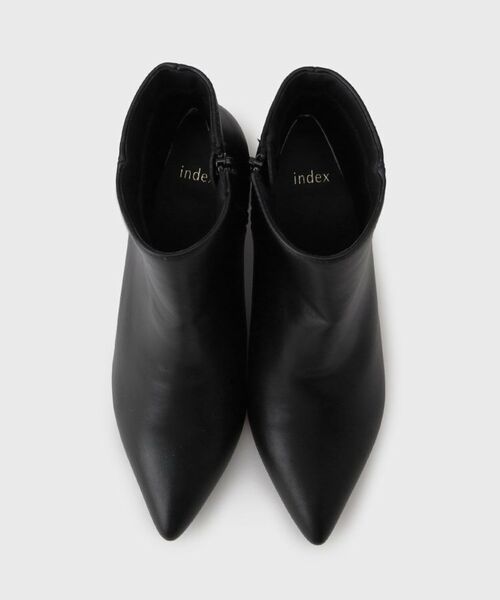 index / インデックス ブーツ（ショート丈） | 【抗菌防臭】レザー調スムースショートブーツ | 詳細7
