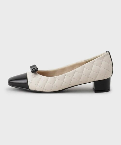 index / インデックス パンプス | 【2WAY】リボン取外し可能キルティングパンプス | 詳細2