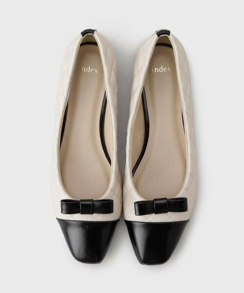 index / インデックス パンプス | 【2WAY】リボン取外し可能キルティングパンプス | 詳細4