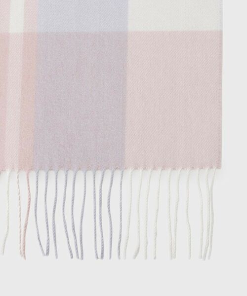 index / インデックス マフラー・ショール・スヌード・ストール | 【手洗い可】チェックストール | 詳細3