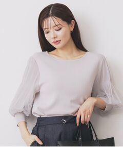 index / インデックス ニット・セーター | 《5色展開》マジョリカプリーツスリーブニット【洗濯機洗い可】