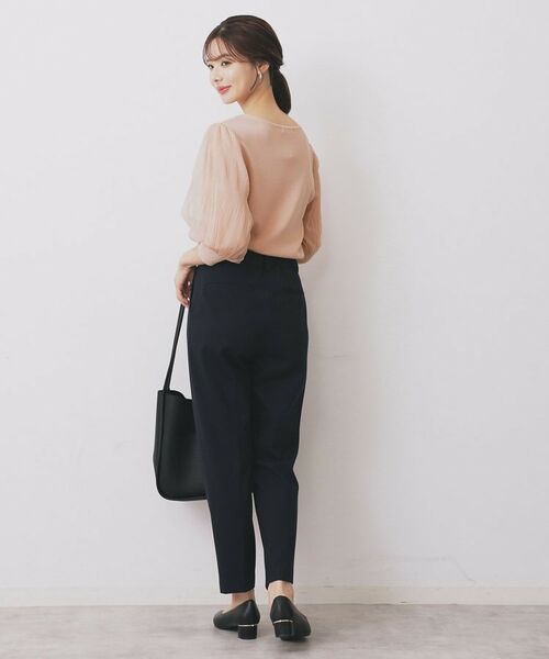 index / インデックス ニット・セーター | 《5色展開》マジョリカプリーツスリーブニット【洗濯機洗い可】 | 詳細20