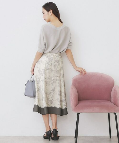 index / インデックス ニット・セーター | 《5色展開》前後2WAY ドルマンスリーブニット【UVケア/抗ピル/洗濯機洗い可】 | 詳細10