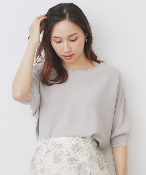 index / インデックス ニット・セーター | 《5色展開》前後2WAY ドルマンスリーブニット【UVケア/抗ピル/洗濯機洗い可】 | 詳細11