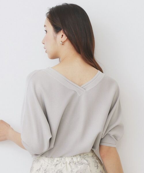 index / インデックス ニット・セーター | 《5色展開》前後2WAY ドルマンスリーブニット【UVケア/抗ピル/洗濯機洗い可】 | 詳細12