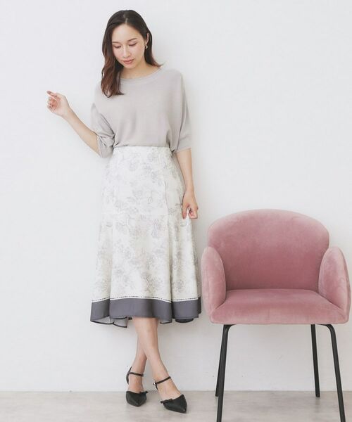 index / インデックス ニット・セーター | 《5色展開》前後2WAY ドルマンスリーブニット【UVケア/抗ピル/洗濯機洗い可】 | 詳細13