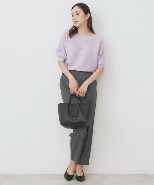 index / インデックス ニット・セーター | 《5色展開》前後2WAY ドルマンスリーブニット【UVケア/抗ピル/洗濯機洗い可】 | 詳細16