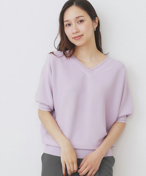 index / インデックス ニット・セーター | 《5色展開》前後2WAY ドルマンスリーブニット【UVケア/抗ピル/洗濯機洗い可】 | 詳細17