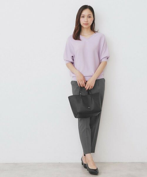 index / インデックス ニット・セーター | 《5色展開》前後2WAY ドルマンスリーブニット【UVケア/抗ピル/洗濯機洗い可】 | 詳細19