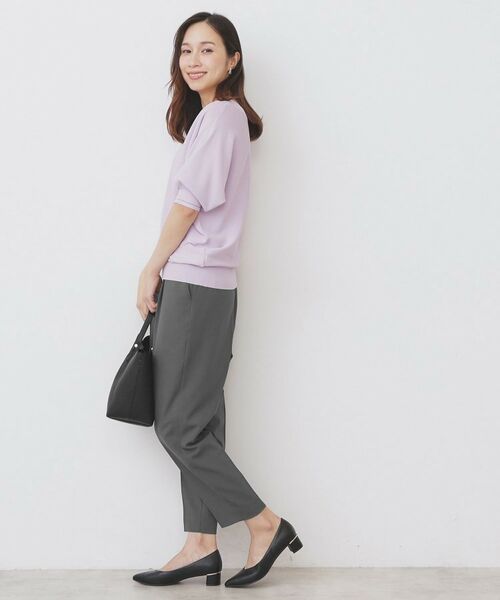 index / インデックス ニット・セーター | 《5色展開》前後2WAY ドルマンスリーブニット【UVケア/抗ピル/洗濯機洗い可】 | 詳細20