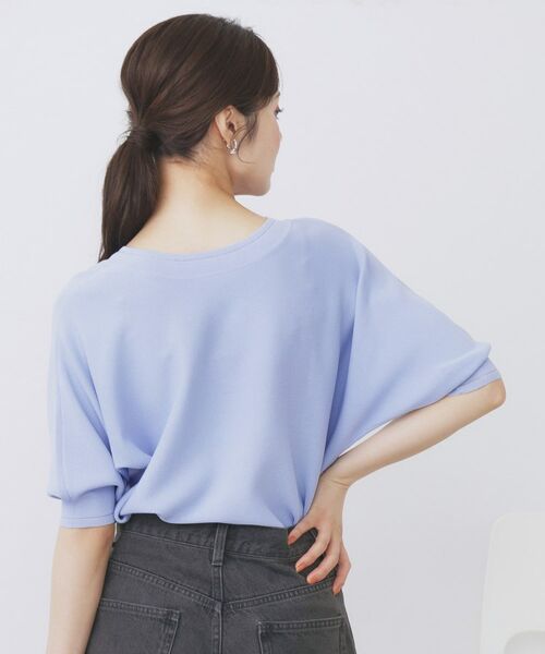 index / インデックス ニット・セーター | 《5色展開》前後2WAY ドルマンスリーブニット【UVケア/抗ピル/洗濯機洗い可】 | 詳細23