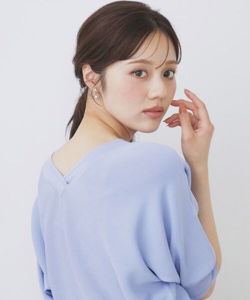 index / インデックス ニット・セーター | 《5色展開》前後2WAY ドルマンスリーブニット【UVケア/抗ピル/洗濯機洗い可】 | 詳細26