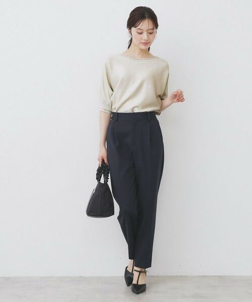 index / インデックス ニット・セーター | 《5色展開》前後2WAY ドルマンスリーブニット【UVケア/抗ピル/洗濯機洗い可】 | 詳細3