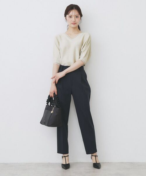 index / インデックス ニット・セーター | 《5色展開》前後2WAY ドルマンスリーブニット【UVケア/抗ピル/洗濯機洗い可】 | 詳細6